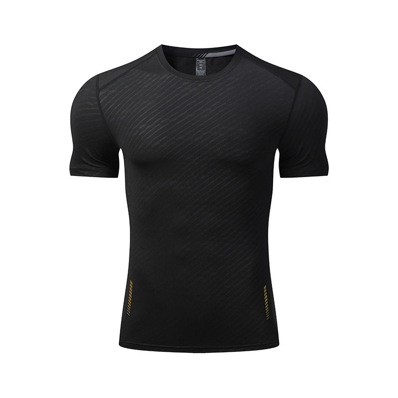 Short Sleeve Round Neck Quick-drying Breathable Sports T-shirt Men