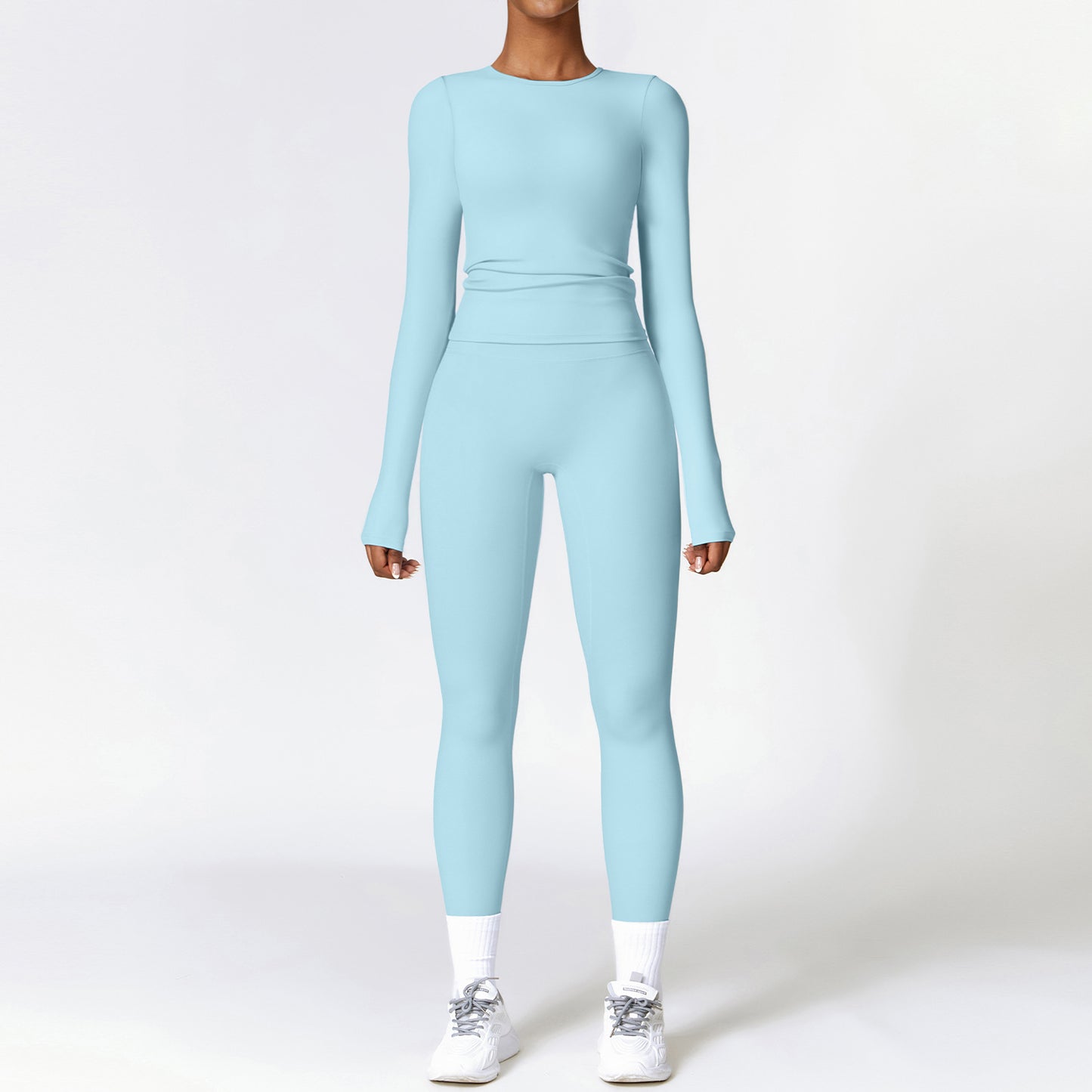 Tight-fitting Brushed Yoga Suit Quick-drying Sports Set
