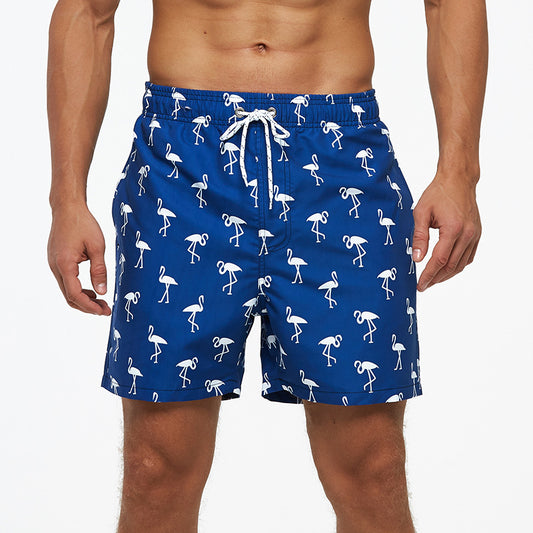 Beach Shorts with Mesh Lined