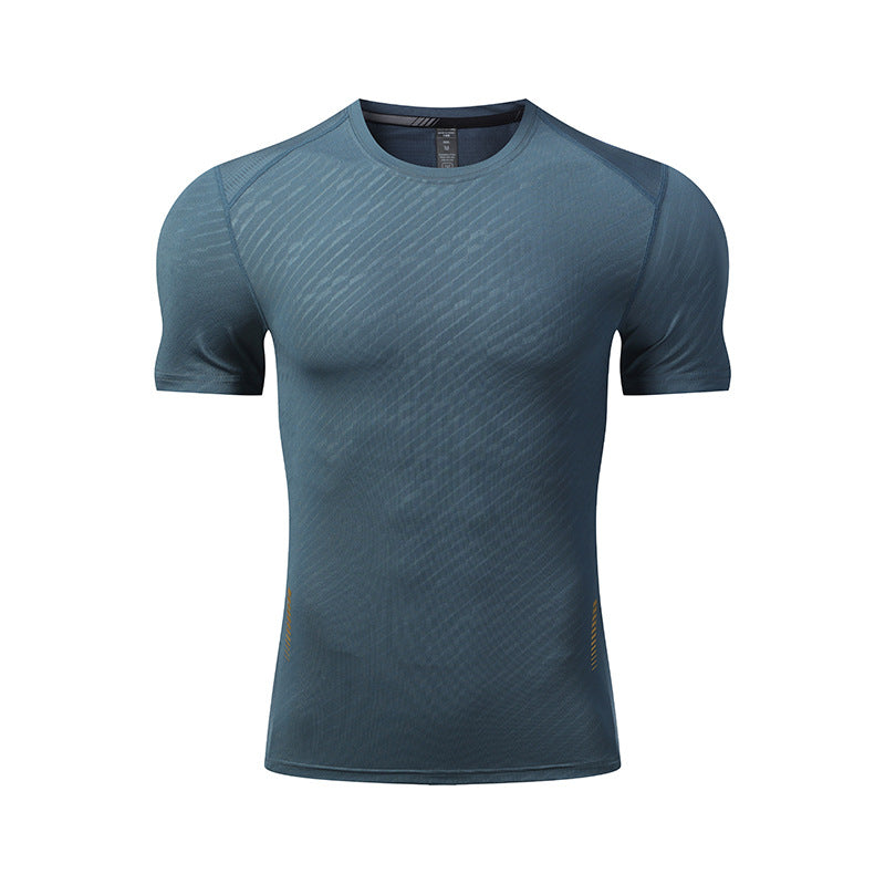 Short Sleeve Round Neck Quick-drying Breathable Sports T-shirt Men